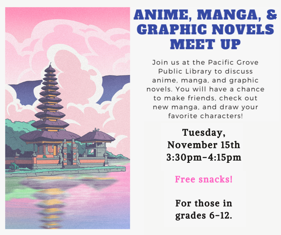 Manga Meet Up Flyer